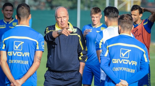 Ventura torna in campo. Primo allenamento con il Chievo Verona