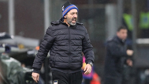 Serie A Sampdoria, Giampaolo: «Quagliarella è immortale»