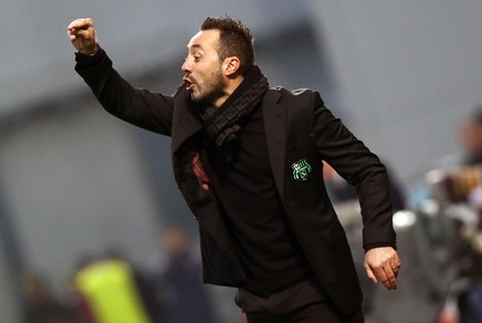 Serie A Sassuolo, De Zerbi: «Atalanta? Se sono in giornata è dura per chiunque»