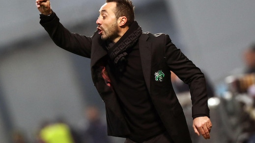 Serie A Sassuolo, De Zerbi: «Atalanta? Se sono in giornata è dura per chiunque»