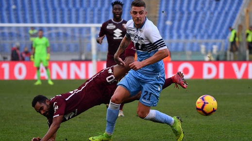 Serie A Lazio-Torino 1-1, il tabellino