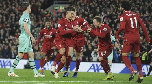 Premier: cinquina Liverpool all'Arsenal, tonfo Tottenham! Vince Ranieri