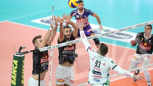 Volley: Superlega, Trento asfalta anche Sora