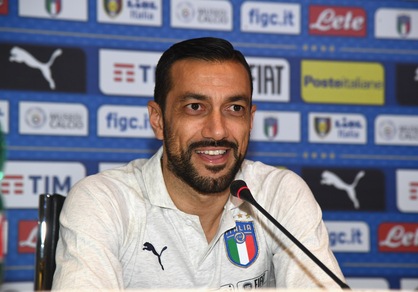 Quagliarella: «Ritrovare la Nazionale? È la conferma che Mancini segue tutti»