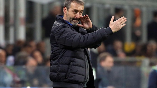 Serie A Sampdoria, Giampaolo: «Vincere per continuare a sognare»