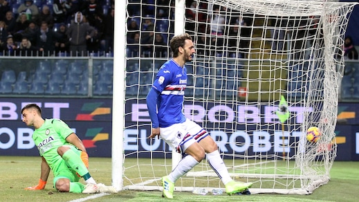 Serie A Sampdoria, Gabbiadini è l'anti Cagliari