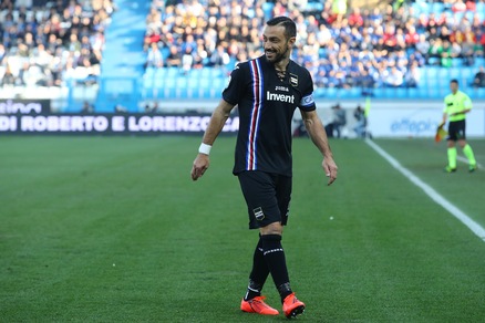 Serie A Sampdoria, prove in gruppo per Quagliarella