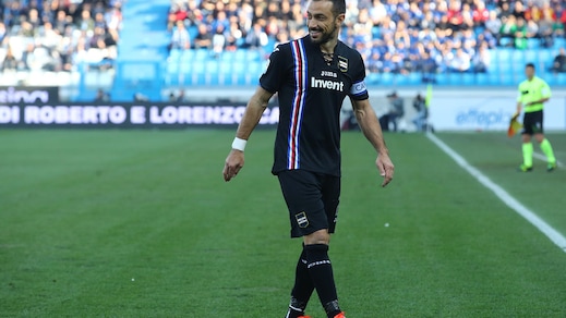 Serie A Sampdoria, prove in gruppo per Quagliarella