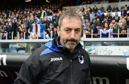 Serie A Sampdoria, Giampaolo: «La manata di Gasperini? Non ho visto nulla, la dirigenza farà il punto»