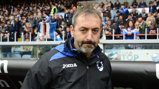 Serie A Sampdoria, Giampaolo: «La manata di Gasperini? Non ho visto nulla, la dirigenza farà il punto»