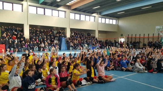 2000 bambini protagonisti delle 13 feste di Volley S3