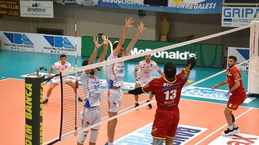 Reggio vince al tie break a Mondovì