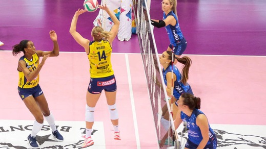 A1 Femminile, Conegliano vince, Busto risponde