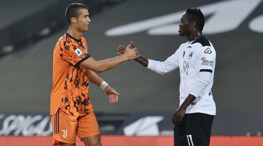 Gyasi: "Ecco cosa mi ha detto Ronaldo"