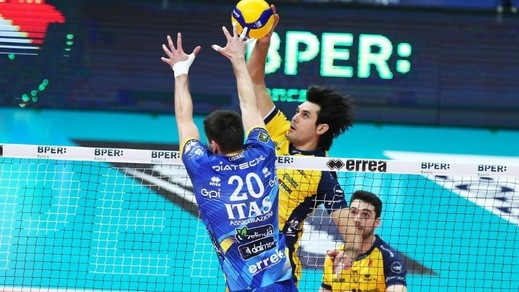 Trento vince il big match del Pala Panini