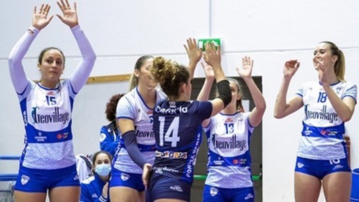 Olbia si impone a Torino in tre set