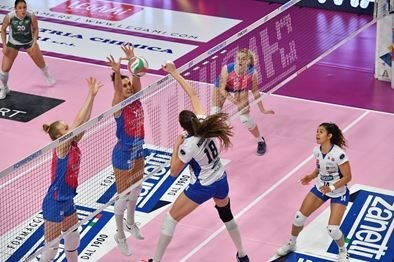 Conegliano inarrestabile, vincono Cuneo, Busto e Monza