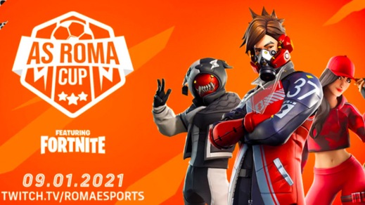 Annunciata l'AS Roma Cup su Fortnite