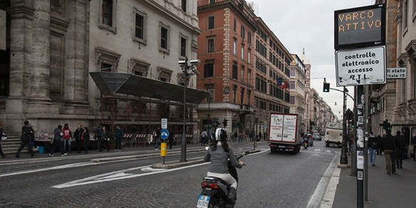 Roma Ztl, dal 16 gennaio varchi di nuovo attivi e telecamere accese
