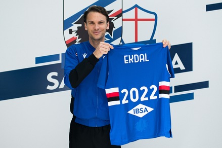 Sampdoria, confermato Ekdal: rinnovo al 2022