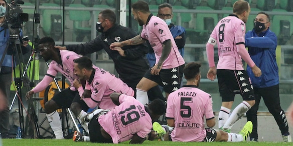 Palermo, gioia Rauti all'ultimo secondo. Teramo-Avellino 1-1