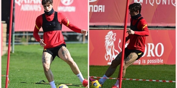 Roma, Zaniolo corre e ritrova il pallone: "Quanto mi sei mancato!"