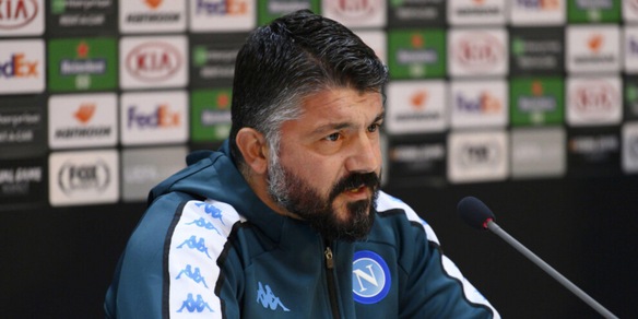 Napoli-Granada, Gattuso: "Perdiamo Osimhen. Mertens ha 20 minuti"