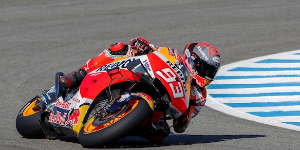 MotoGp: test per Marc Marquez a Portimao