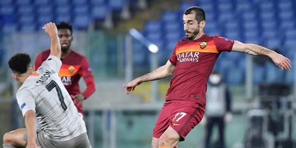 Infortunio per Mkhitaryan: la Roma in apprensione