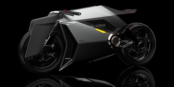 Aether Concept: la moto che viaggia e purifica l’aria