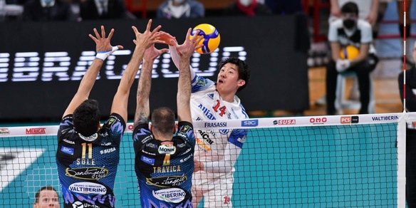 Perugia torna grande ed elimina Milano