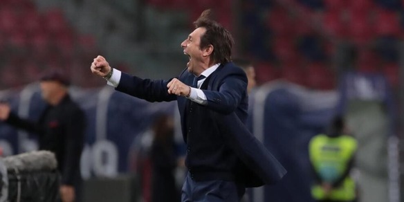 Inter, Conte: "Lo scudetto? Lo vediamo più vicino"