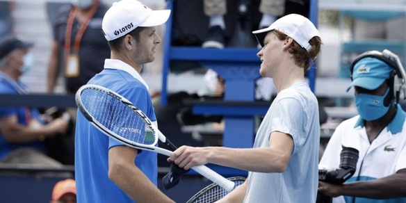 Sinner, sfuma il sogno Miami: battuto in finale da Hurkacz