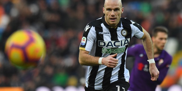 Udinese, per Nuytinck intera seduta in gruppo