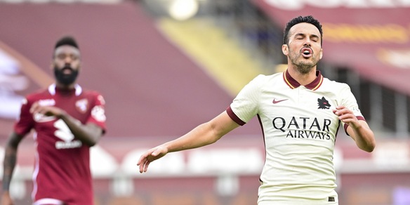 Roma, altro stop: risentimento muscolare per Pedro