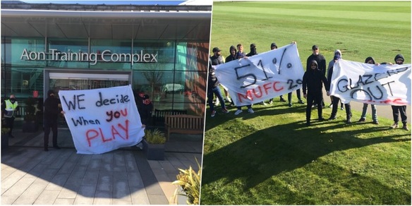 Superlega, i tifosi del Manchester United protestano: "Via Glazer"