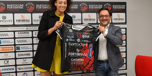 Perugia riporta in Italia Valentina Diouf