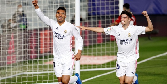 Il Real Madrid risponde all’Atletico: 2-0 all’Osasuna