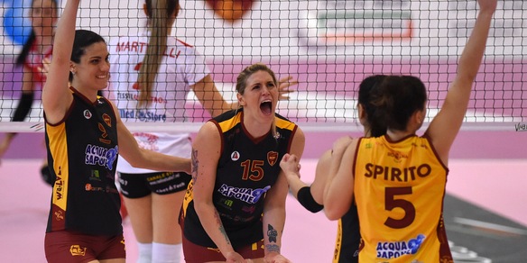 Roma conquista la promozione in A1