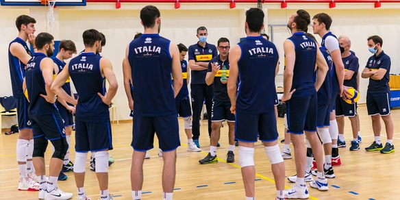 La nazionale maschile da domenica di nuovo al lavoro