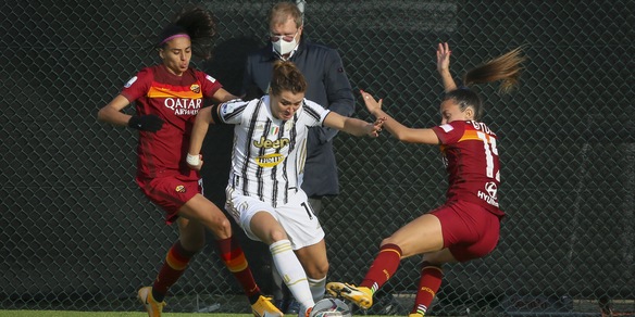 La Roma cade in casa con la Juve, decide Bonansea nella ripresa