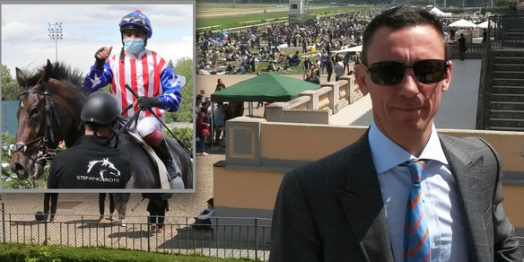 Dettori su Flag's Up nel Derby