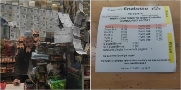 Superenalotto, la promessa al telefono del vincitore di 156 milioni