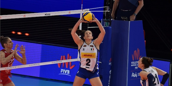 VNL: l'Italia lotta ma la Serbia è più forte