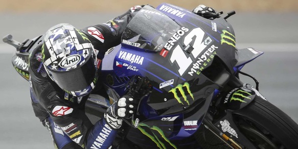 MotoGp, prove libere 1 Gp Mugello: Vinales il più veloce, Rossi 17°