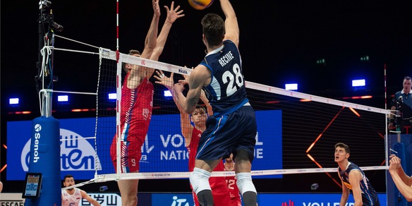 VNL: una bella Italia cede alla Serbia