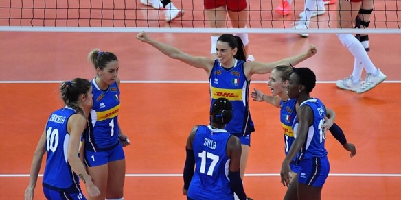 La nazionale femminile a Caorle