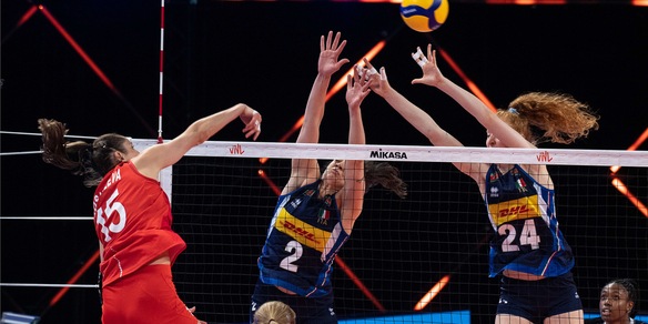 VNL: la Russia ci beffa nei finali di set
