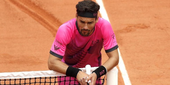 Fognini stecca contro Delbonis e saluta il Roland Garros