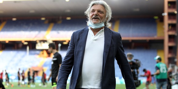 Sampdoria, minacce e proiettili per Ferrero: sporta denuncia a Roma